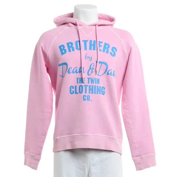 Hoodie, in Light Pink, Cotton, Dsquared