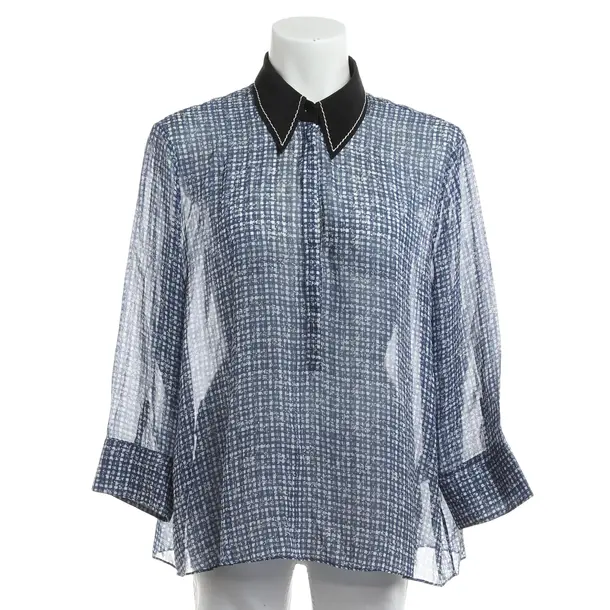 Blouse, in Blue, Silk, Dorothee Schumacher