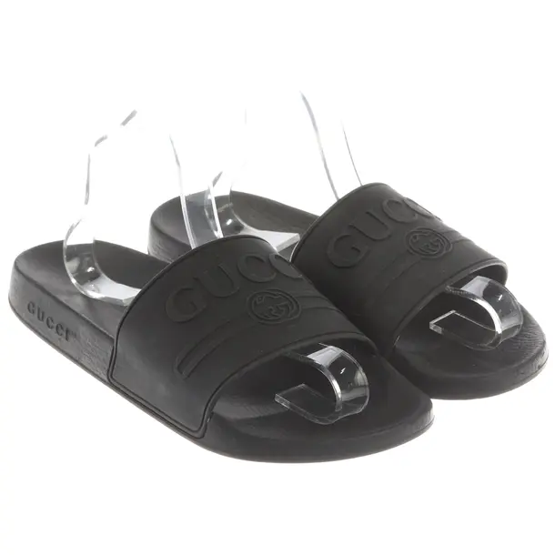 Slides, in Black, Gucci