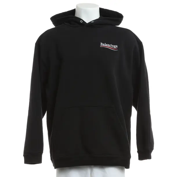 Hoodie, in Black, Cotton, Balenciaga
