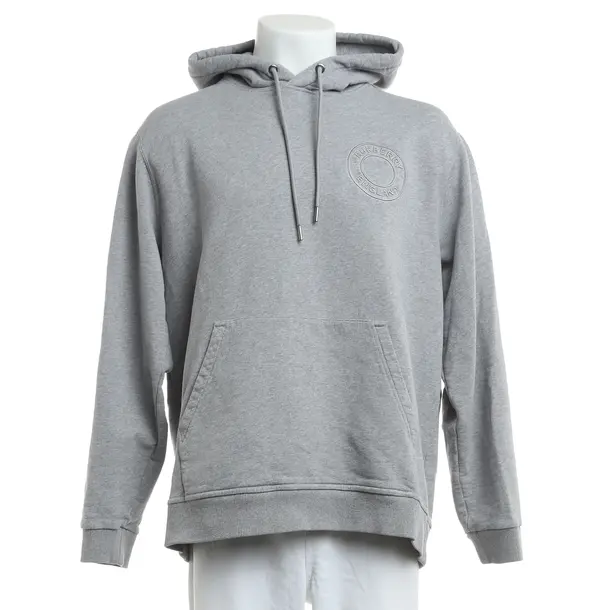 Hoodie, in Gray, Cotton, Burberry