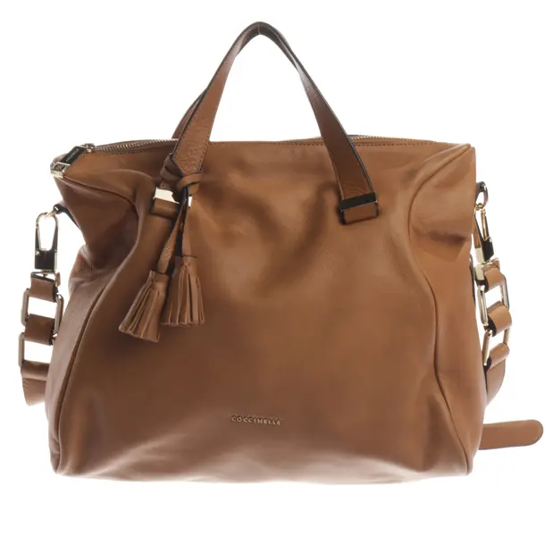 Handtasche, in Braun, Leder, Coccinelle