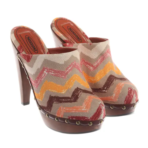 Muli alti, in Multicolore, Missoni