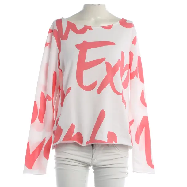 Sweatshirt, in Weiß, Baumwolle, Juvia