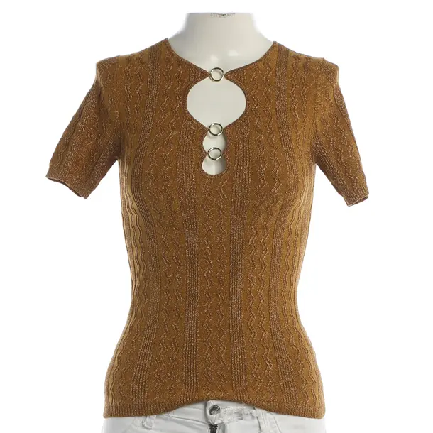 Shirt, in Kupfer, Polyester, Sandro
