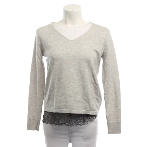 Jumper, in Light Gray, Wool, Hugo Boss Orange