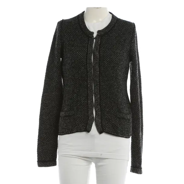Cardigan, in Black, Wool, Hugo Boss Black Label