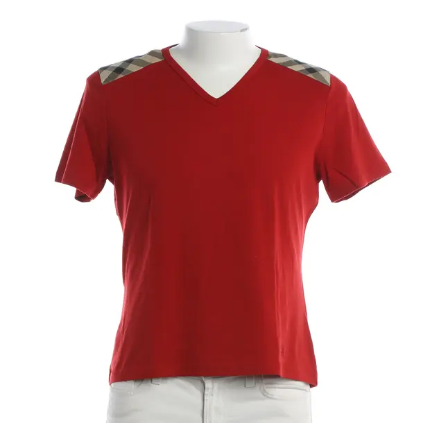 T-Shirt, in Red, Cotton, Burberry London