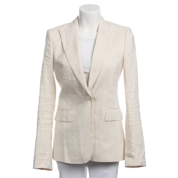 Blazer, in Beige, Lino, Hugo Boss Etichetta Nera