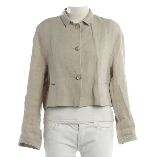 Blazer, in Brown, Linen, Fabiana Filippi