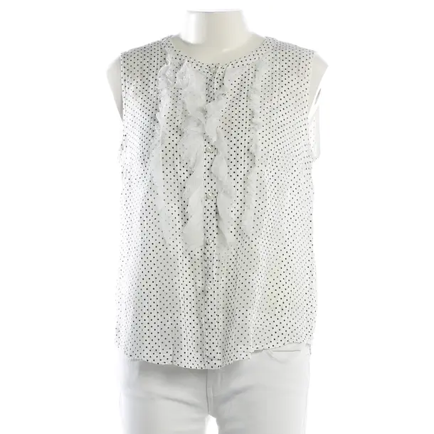 Top, in White, Viscose, Marc Cain