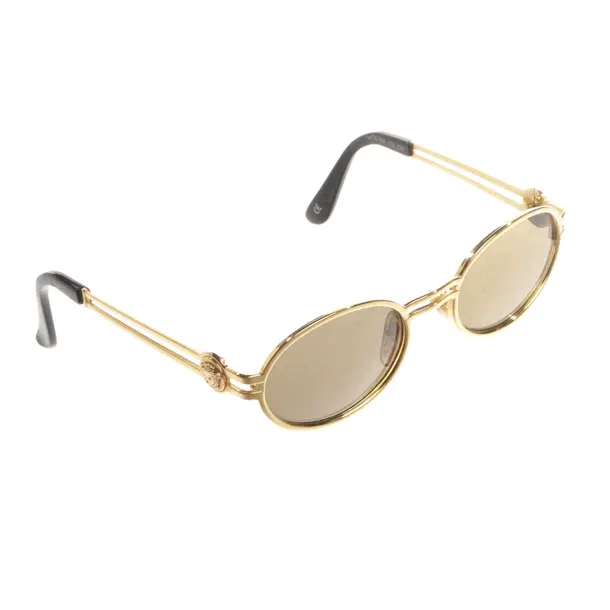 Sonnenbrille, in Gold, Kunststoff / Metall, Versace