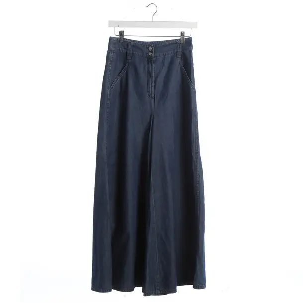 Pants, in Blue, Cotton, Dorothee Schumacher