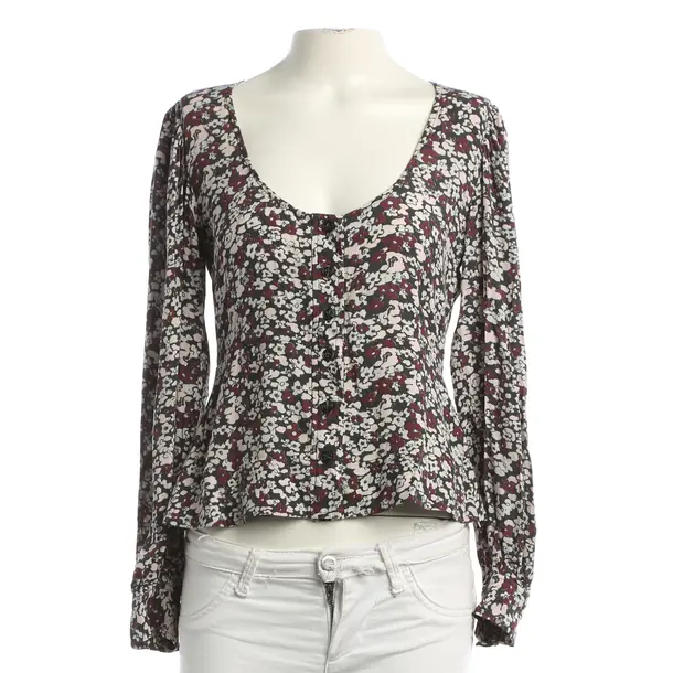 Blouse, in Multicolored, Viscose, Ganni