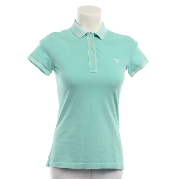 Polo Shirt, in Turquoise, Cotton, Gant