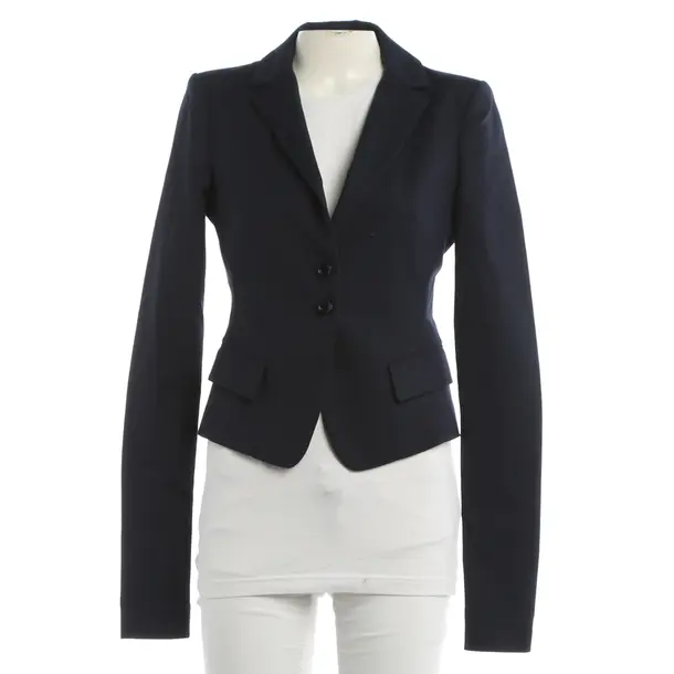 Blazer, in Navy, Cotton, Patrizia Pepe
