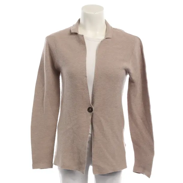 Cardigan, in Brown, Cotton, Peserico