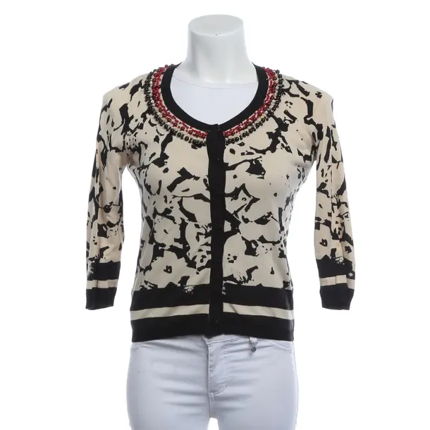 Cardigan, in Cream, Viscose, Twin Set