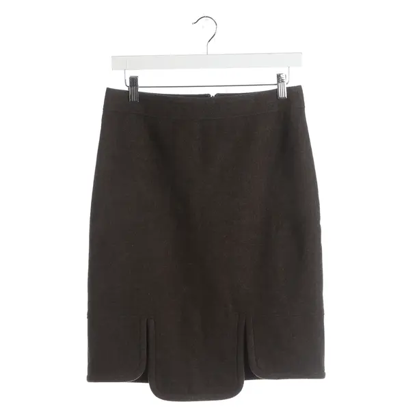 Skirt, in Dark Brown, Wool, Givenchy