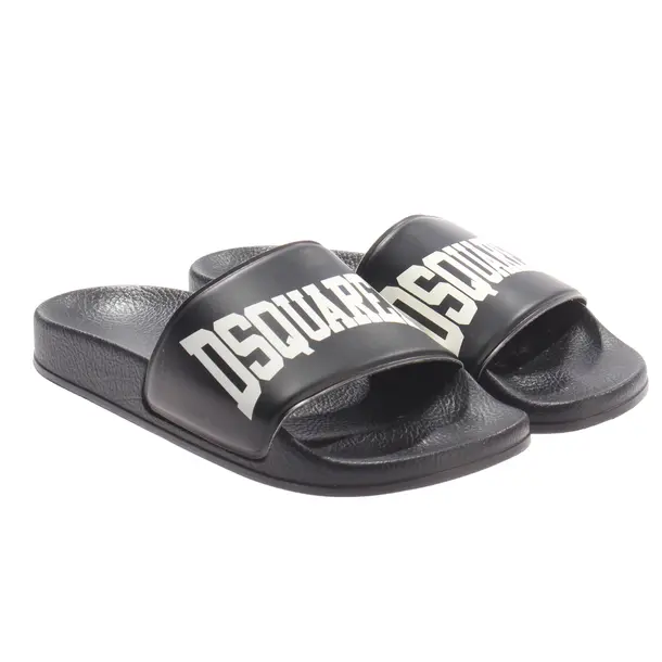 Slides, in Black, Dsquared