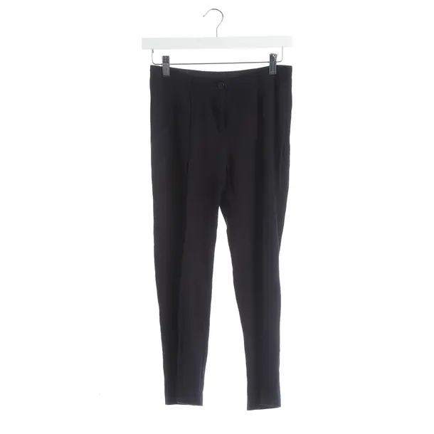 Pants, in Navy, Viscose, Marc Cain