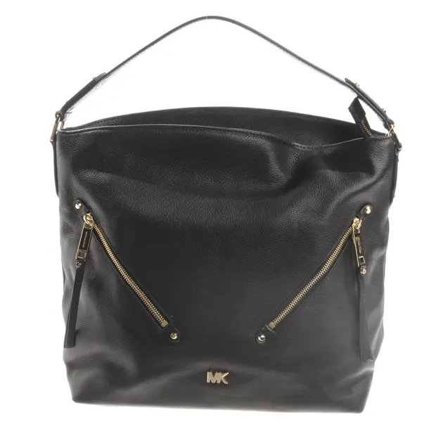 Schultertasche, in Schwarz, Leder, Michael Kors