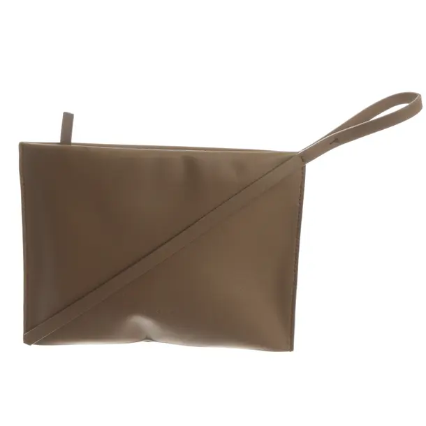 Clutch Bag, in Brown, Leather, Aesther Ekme