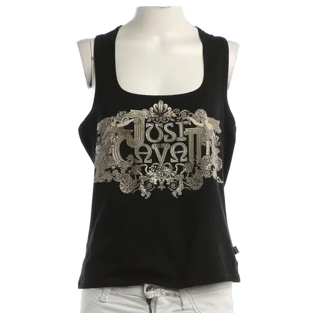Top, in Schwarz, Baumwolle, Just Cavalli