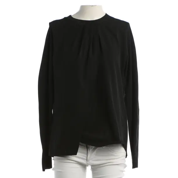 Blouse, in Black, Polyester, Closed