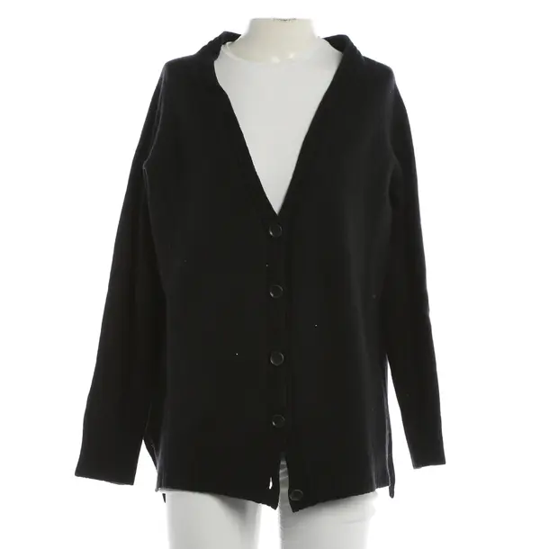 Strickjacke, in Schwarz, Wolle, Marc Cain