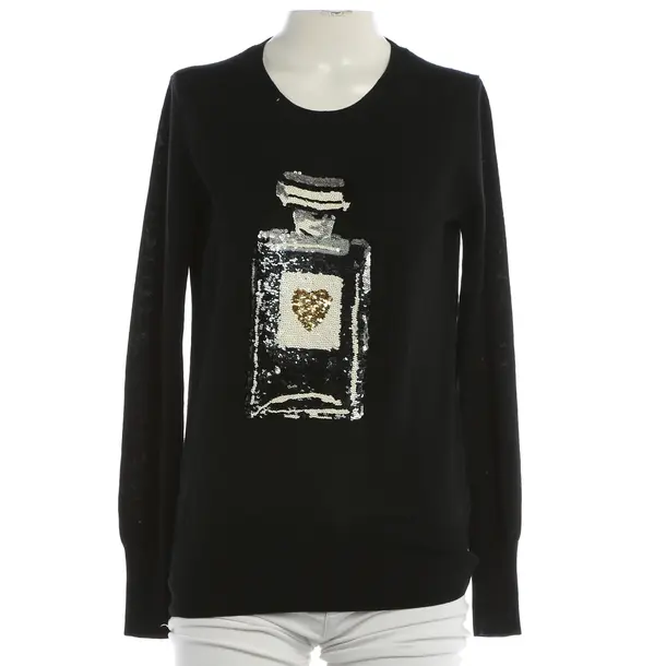 Wool Jumper, in Black, Wool, Markus Lupfer