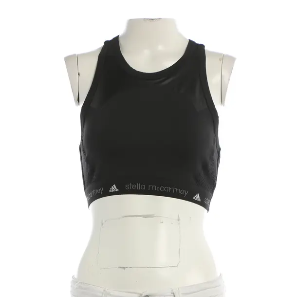 Top, in Black, Polyester, Adidas by Stella McCartney