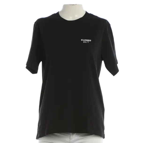 Shirt, in Black, Cotton, Closed