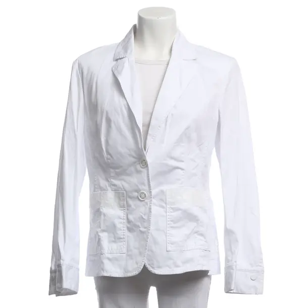 Blazer, in Weiß, Viskose, Marc Cain Sports