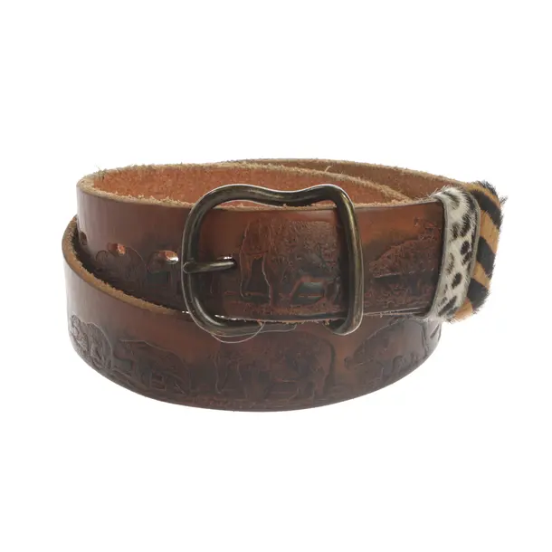 Belt, in Brown, Leather, Hugo Boss