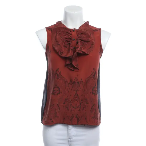 Top, in Braun, Seide, Etro