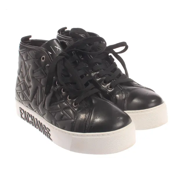 High-Top Sneaker, in Schwarz, Armani Exchange