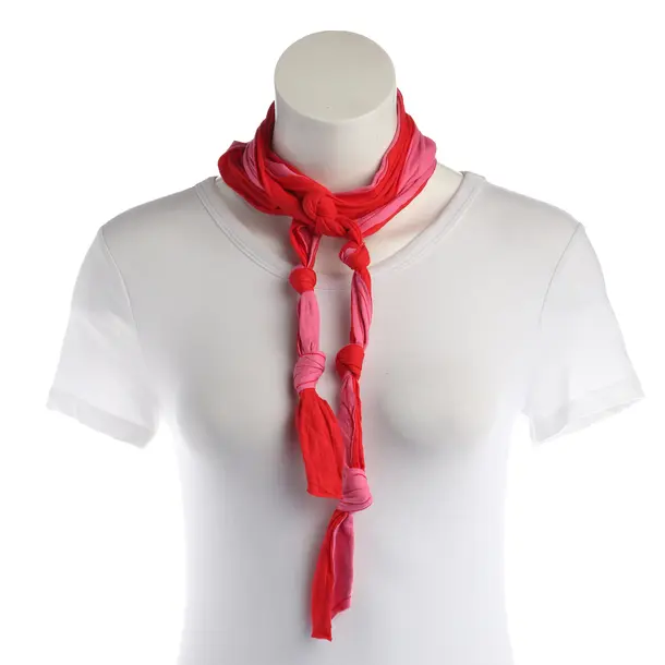 Shawl, in Red, Cotton, Marc Cain Sports