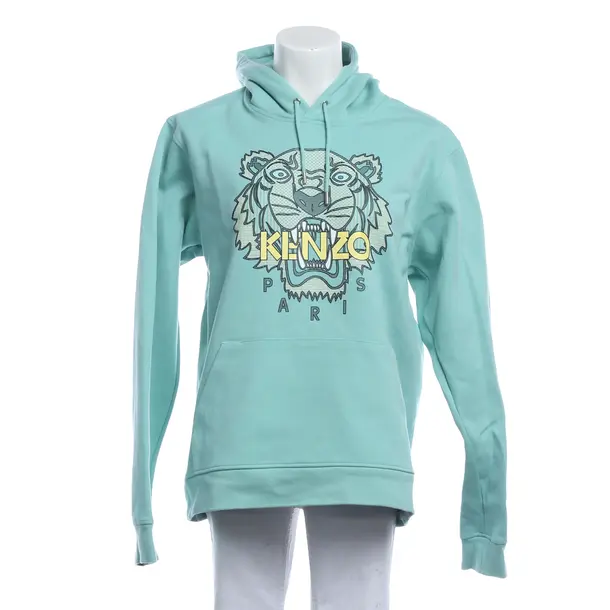 Hoodie, in Turquoise, Cotton, Kenzo