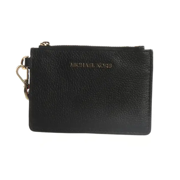 Wallet, in Black, Leather, Michael Kors