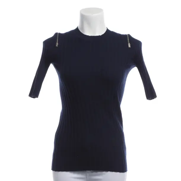 Shirt, in Navy, Wolle, Joseph