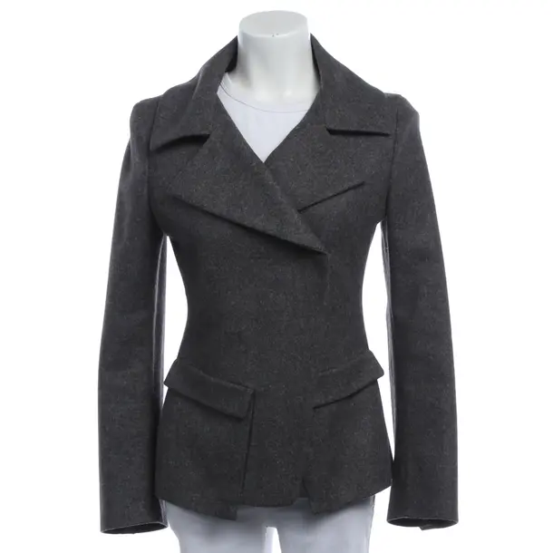 Mid-Season Jacket, in Gray, Wool, Jil Sander