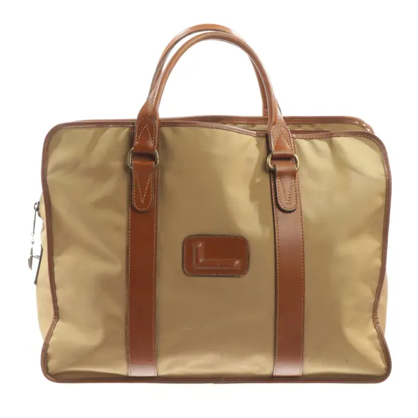 Handbag, in Light Brown, Polyamide, Lancel