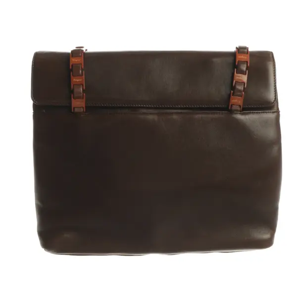 Borsa a cinture a tracolla, in Marrone scuro, Pelle, Salvatore Ferragamo