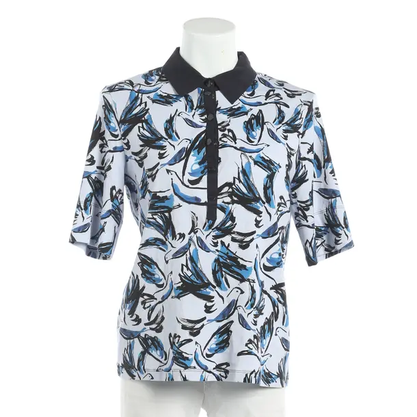 Shirt, in Blau, Baumwolle, Marc Cain