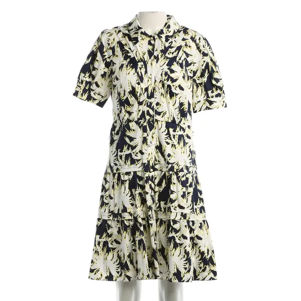 Dress, in Navy, Cotton, Diane von Furstenberg