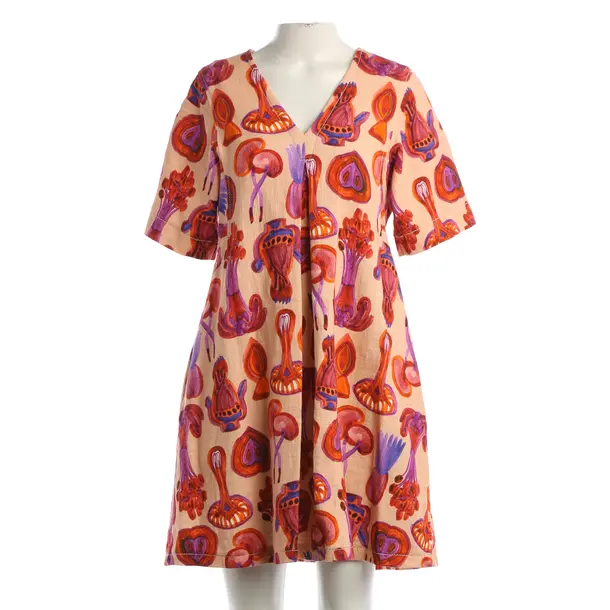 Dress, in Multicolored, Cotton, Odeeh