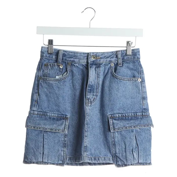Skirt, in Blue, Cotton, Frankie Shop