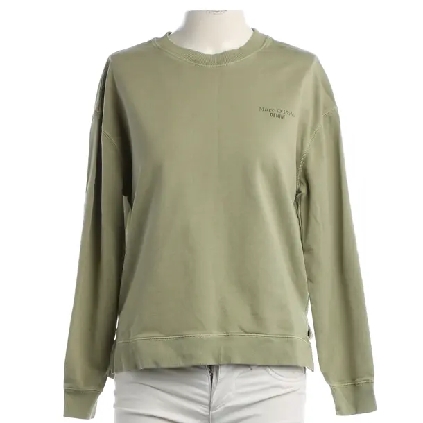 Sweatshirt, in Light Green, Cotton, Marc O'Polo Denim