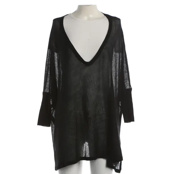 Maglione, in Nero, Cachemire, Caro Cashmere